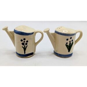 Vintage Shawnee Ceramic Watering Can Salt & Pepper Shakers